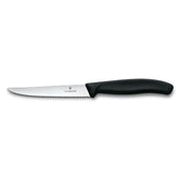 SwissClassic STEAK KNIFE, POINTED TIP, BLACK. BOX 20PCS. - Mabrook Hotel Supplies